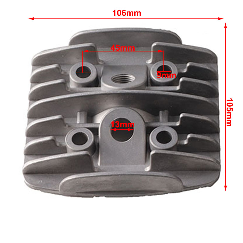 

Головка цилиндра для PK80/LD80/LD90 - 80cc/66cc F80 или 100cc