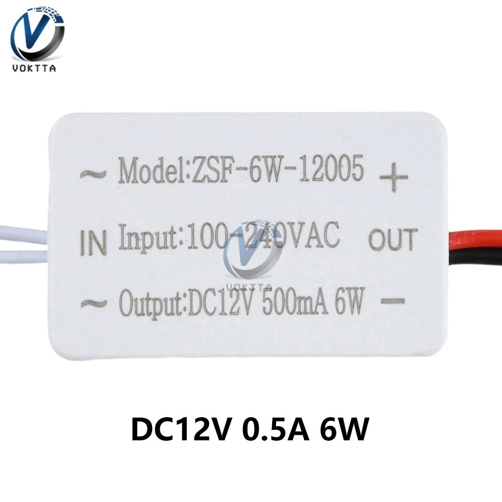 

Gaqqee Трансформатор для светодиодной ленты DC12V