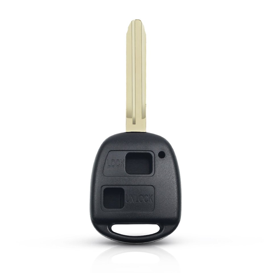

KEYYOU 2BT TOY41/TOY43/TOY47/TOY48 Чехол для дистанционного ключа автомобиля для Toyota Camry Rav4 Corolla Prado Yaris Tarago Cruiser Land
