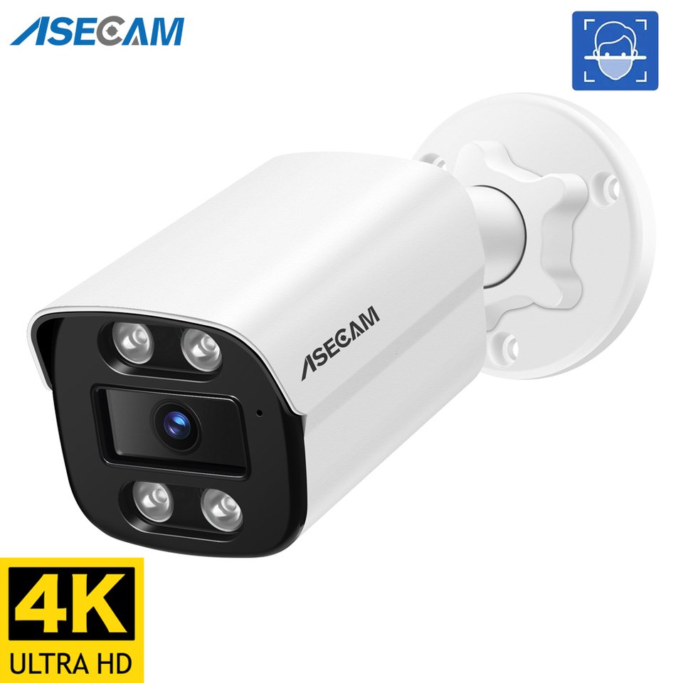 

IP камера видеонаблюдения ASECAM C-RU AI CAN 4 8MP 4K