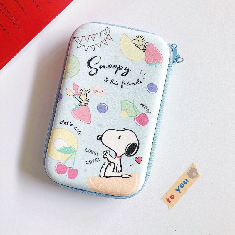 

MINISO Портативный органайзер для наушников Snoopy