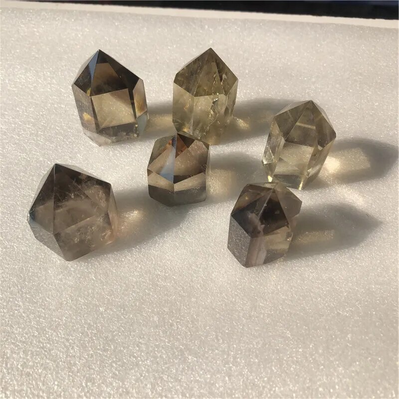 

Набор из 6 дымчатых кварцевых башен для декора RongDe Jewelry