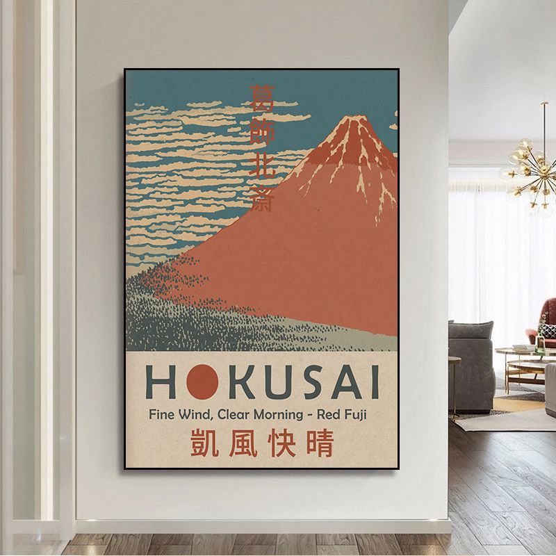

Художественный постер Hokusai Ohara Koson