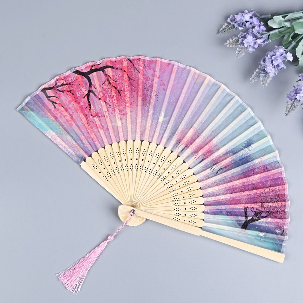 

Складной веер Hanfu из бамбука