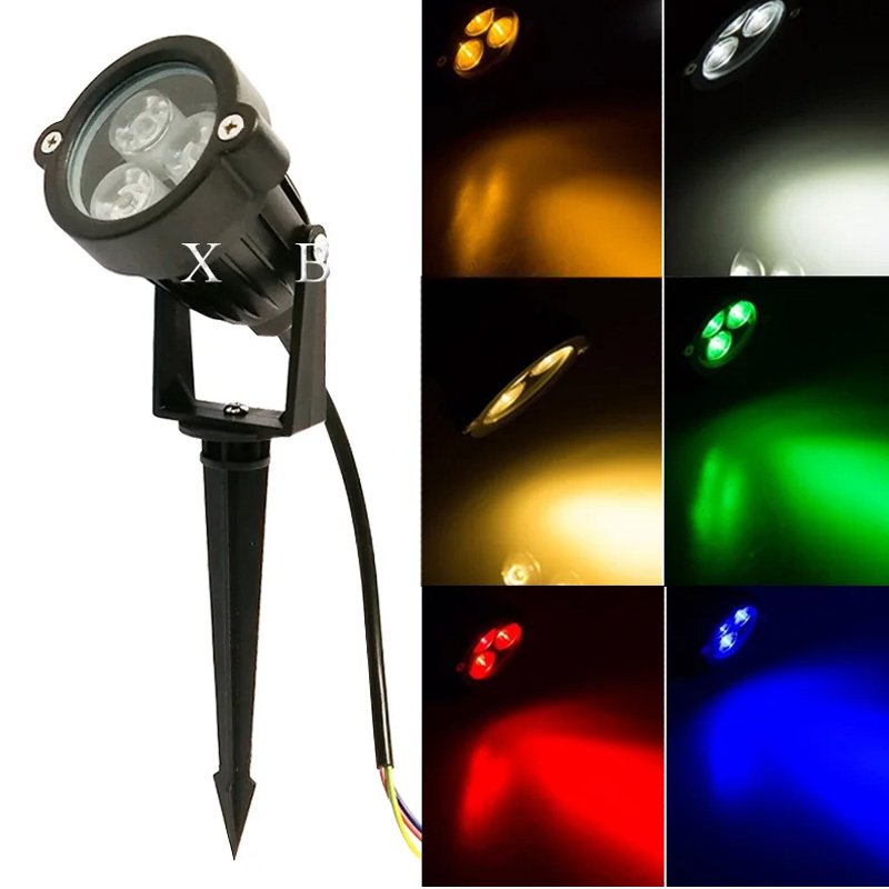 

FandeYun водонепроницаемый LED фонарь для газона 3Вт/6Вт