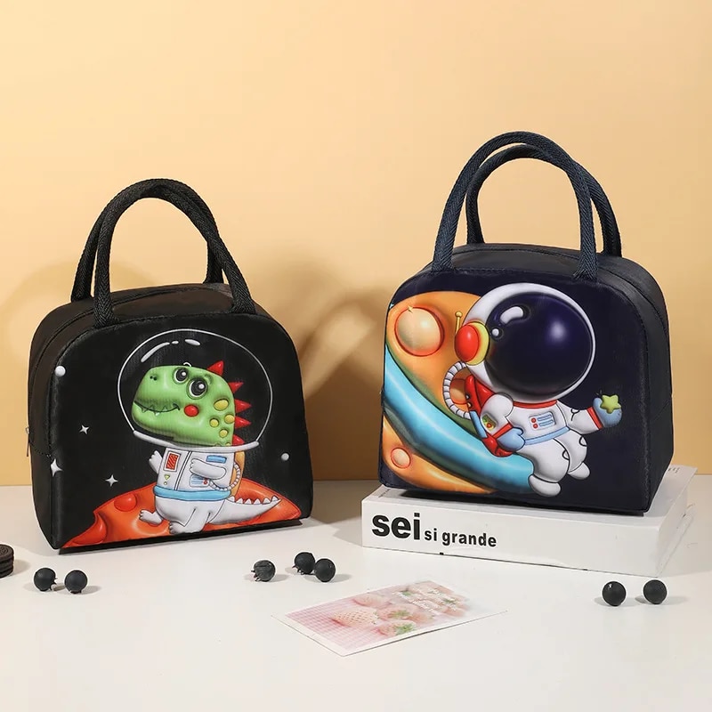 

DANIVIVI 3D Детский Ланч-бокс из полиэстера