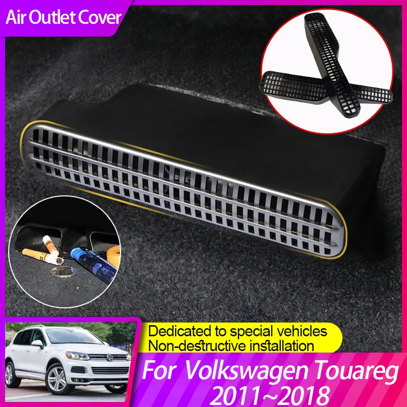 

2 шт., крышка для выпускного отверстия автомобиля Volkswagen VW Touareg 7P 2011 ~ 2018