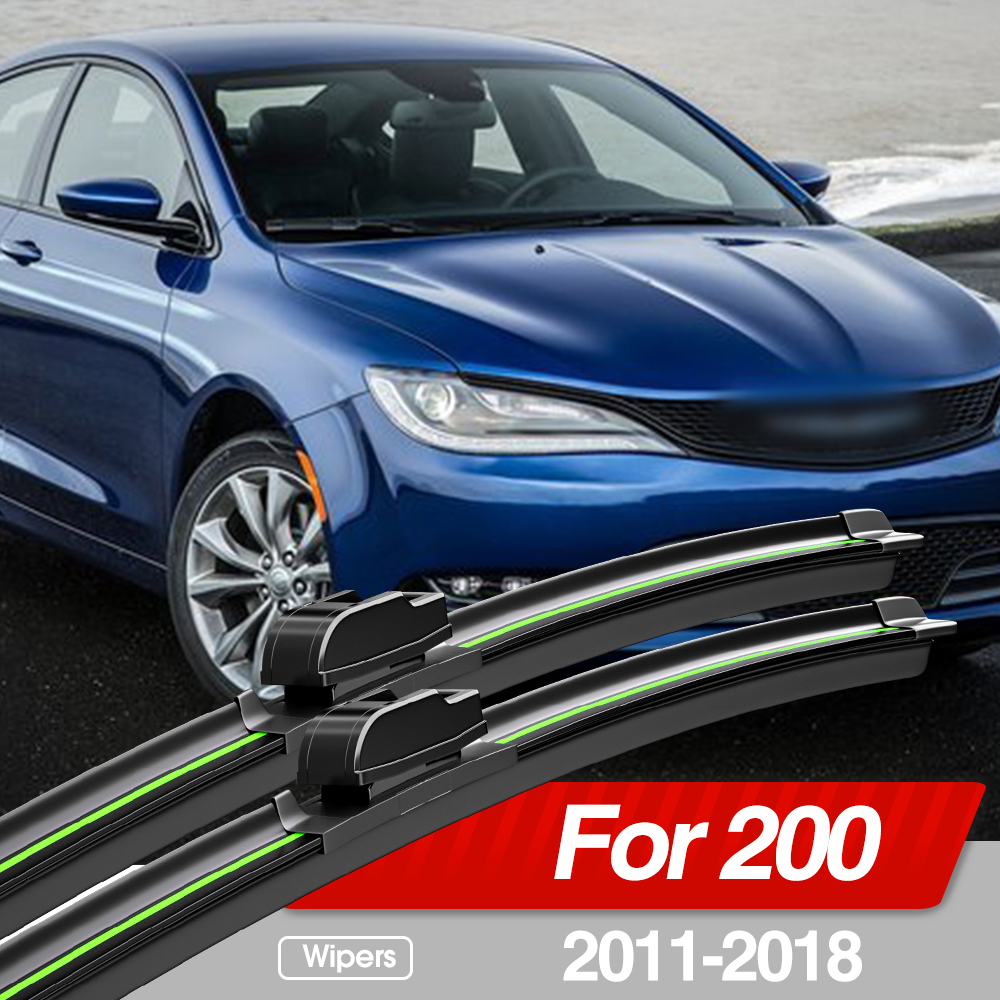 

Chrysler 200 2011-2018 Передние Щетки Стеклоочистителя Из Натурального Каучука