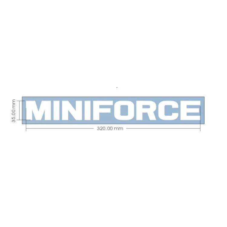 

MINIFORCE автомобильные наклейки на заднее лобовое стекло, водонепроницаемые для Mini Cooper S JCW One F54 F55 F56 F60 R55 R56 R60 R61 R50 R53
