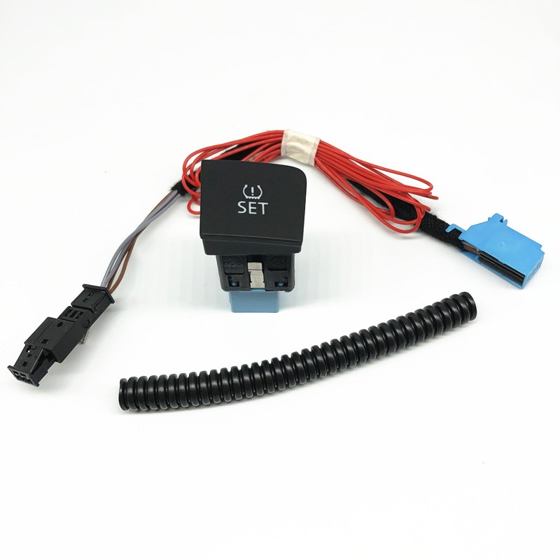 

Кнопка контроля давления в шинах для VW Passat B6 CC TPMS + жгут проводов 3C0 927 121 D 3C0927121