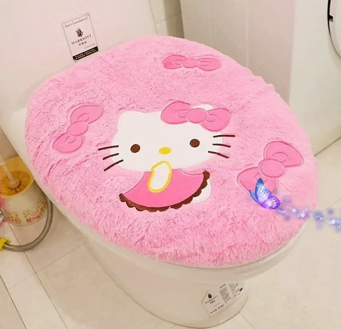 

Мягкий чехол на сиденье унитаза Hello Kitty