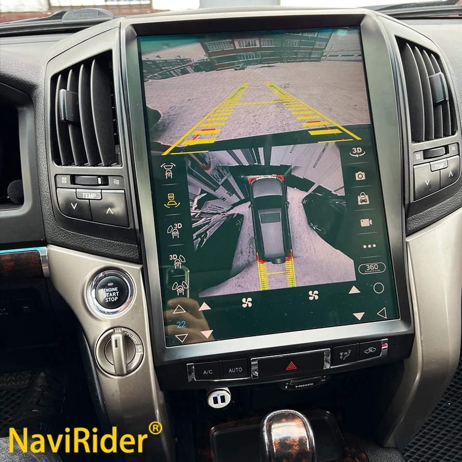 

Головное устройство на Android 13 с экраном 256 ГБ Тесла для Toyota Land Cruiser 200 LC200 2008-2019, радио, GPS-навигация, автомобильный мультимедийный плеер