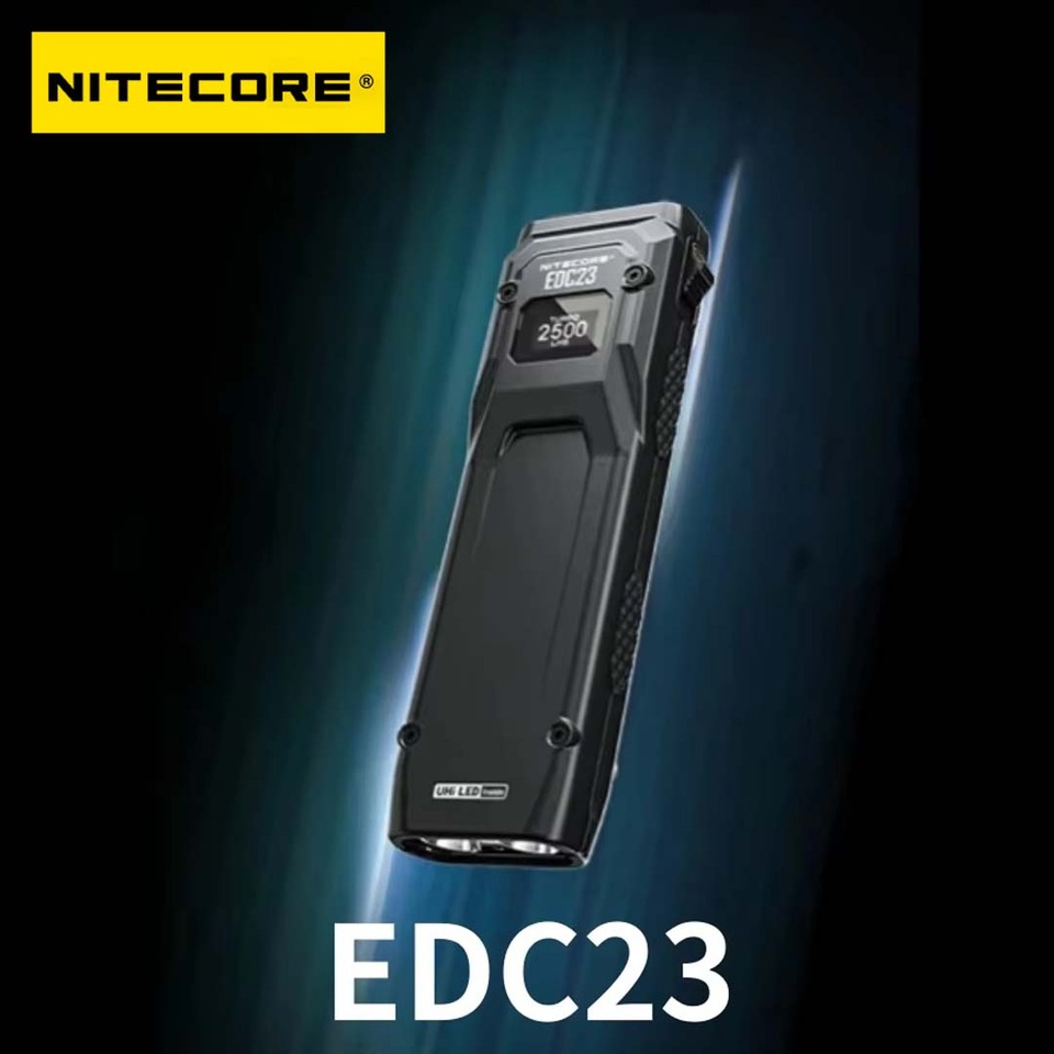 

NITECORE EDC23 Тактический фонарик Сильный свет Самооборона Ультратонкий фонарик сильного света