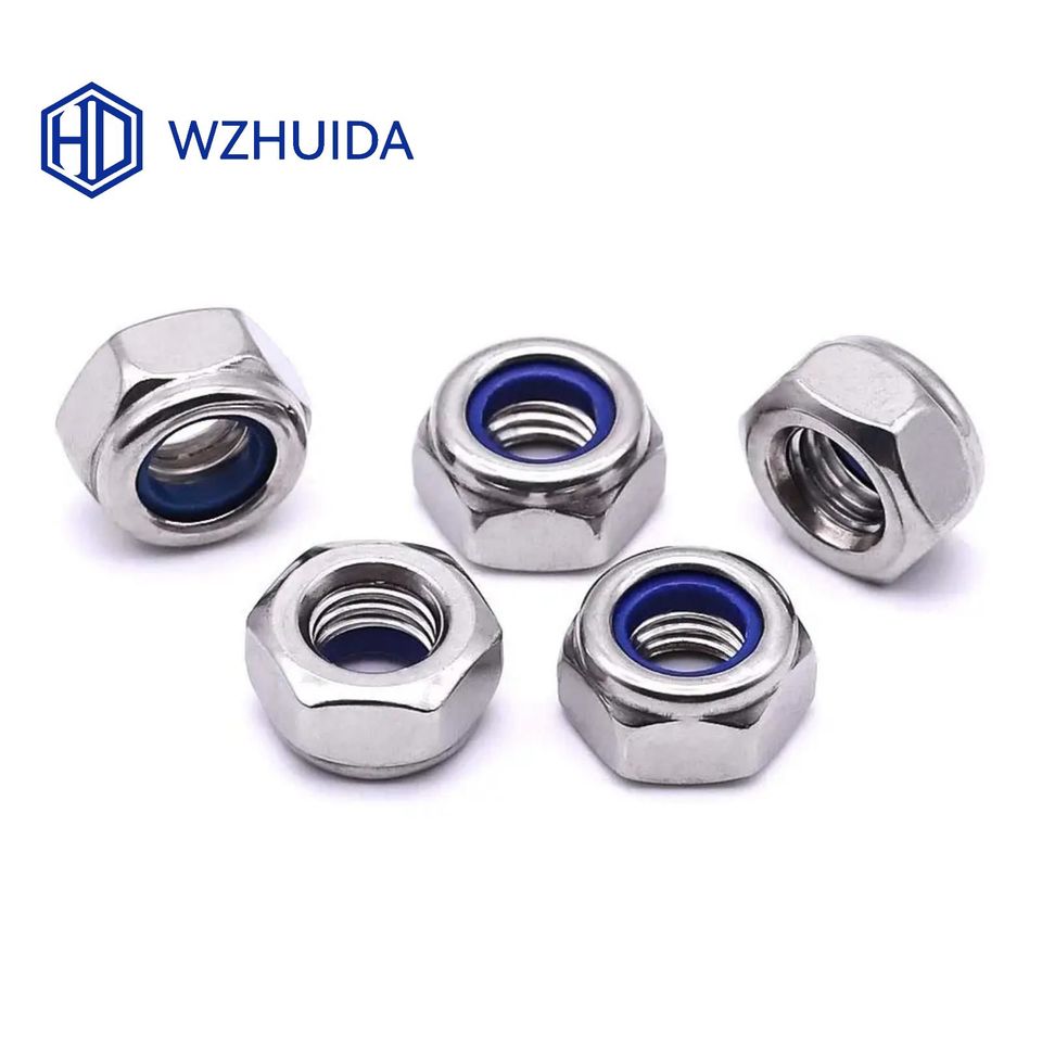 

Самоблокирующие гайки WZHUIDA из нержавеющей стали 304 DIN985 M2-M12