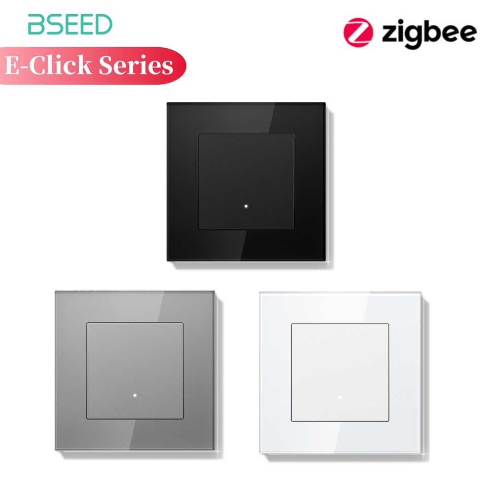 

Умный выключатель BSEED ZigBee желтый