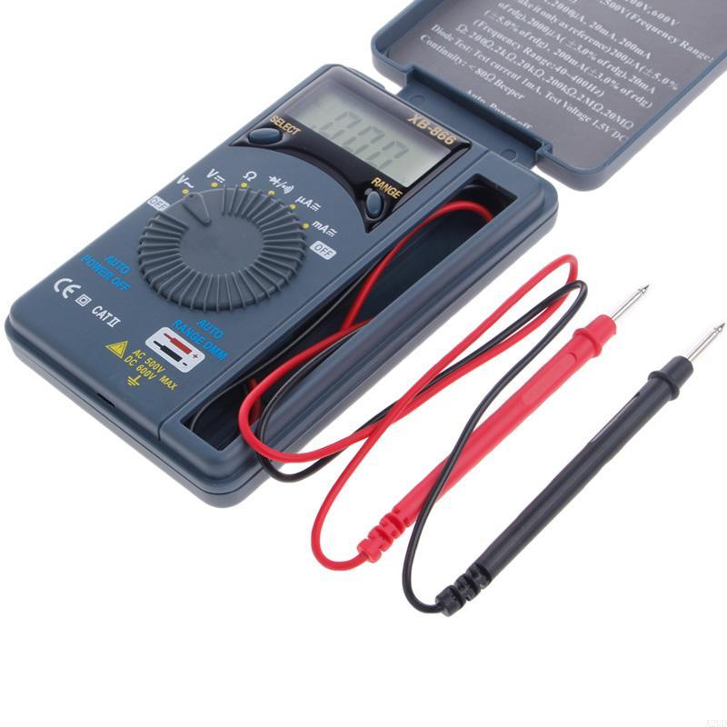 

A2UD XB866 Mini Auto LCD Voltmeter Tester Tool для Pocket Digital Multime
