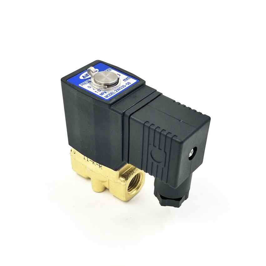 

Оригинальный AirTAC 2W030-08 клапан с контролем жидкости 2/2 способ прямого действия нормально закрытый клапан 1/4''