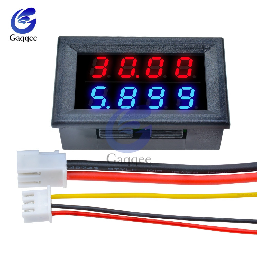 

Цифровой вольтметр Gaqqee 0-100V 10A