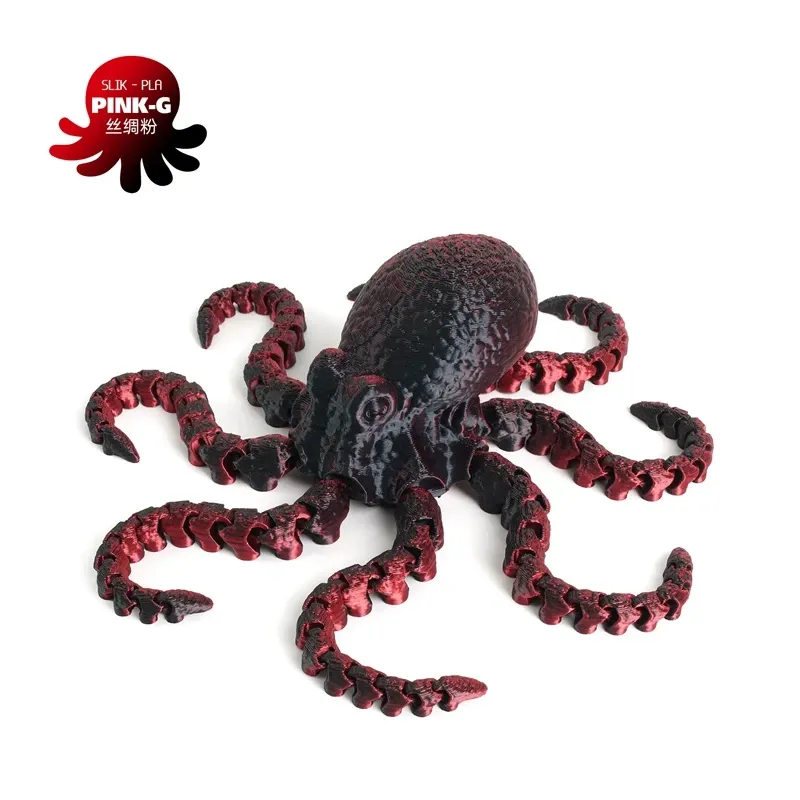 

3D печать осьминог пластик