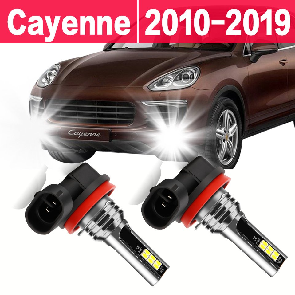 

Светодиодные противотуманные фары 3030SMD Автомобильные противотуманные фары DRL 6000K для Porsche Cayenne 2010 2011 2012 2013 2014 2015 2016 2017 2018 2019
