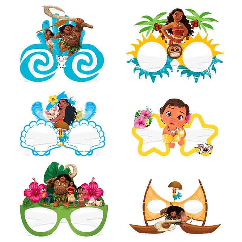 

Бумажные очки Disney Moana, набор из 12 штук