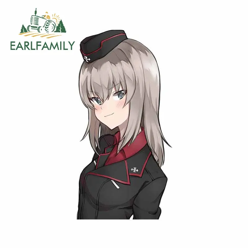 

EARLFAMILY 13 см X 6,6 см для аниме девочки милый Itsumi Erika устойчивые к царапинам автомобильные наклейки мотоциклетные наклейки виниловая защита для двери автомобиля