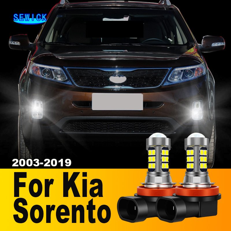 

2 Шт. Светодиодные Противотуманные Фары Для Kia Sorento 2003-2019, Передние Противотуманные Фары, Автомобильные Аксессуары