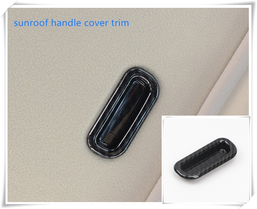 

Для Mitsubishi Pajero Shogun V80 2007-2021 карбоновое волокно стиль интерьер Sunroof переключатель рамка/ручка Крышка отделка автомобильные аксессуары