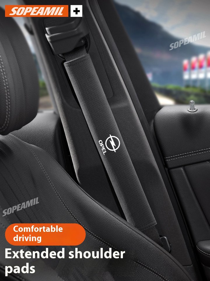 

Opel OPCline ASTRA CORSA INSIGNIA MOKKA VECTRA GTC Tigra Автомобильный ремень безопасности Замшевый ремень безопасности плечевой протектор наплечная накладка