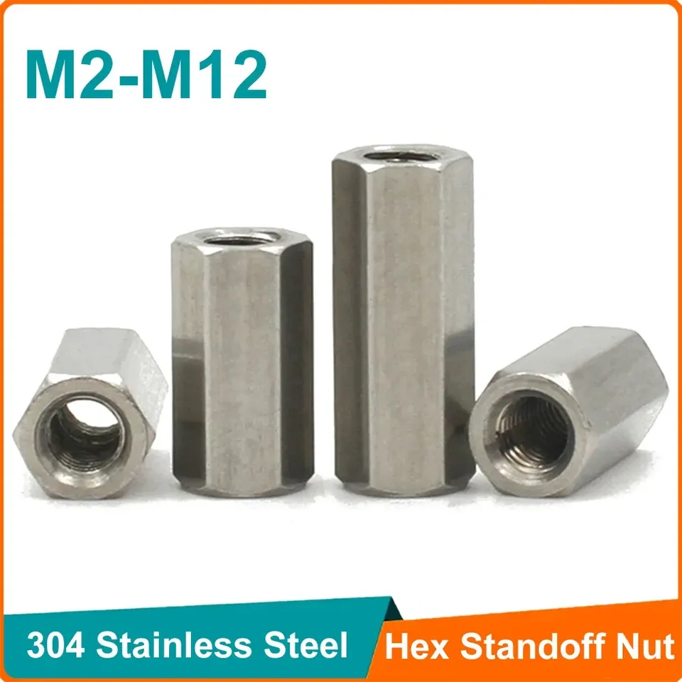 

DUOJI Шестигранные стойки с длинным стержнем из нержавеющей стали M2-M12