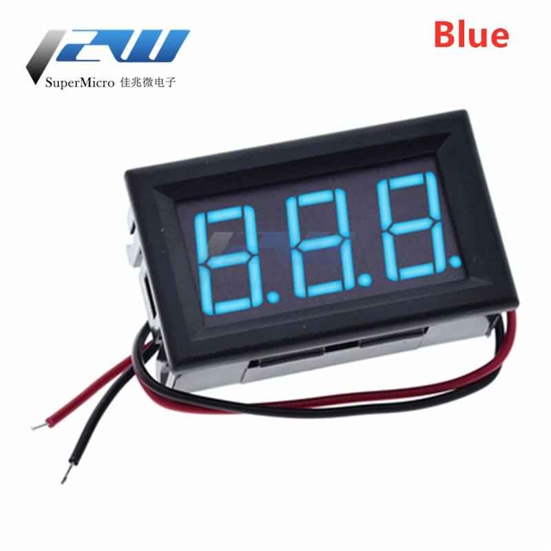 

Цифровой вольтметр NoEnName_Null 0.56 inch LED DC4.5V-30.0V
