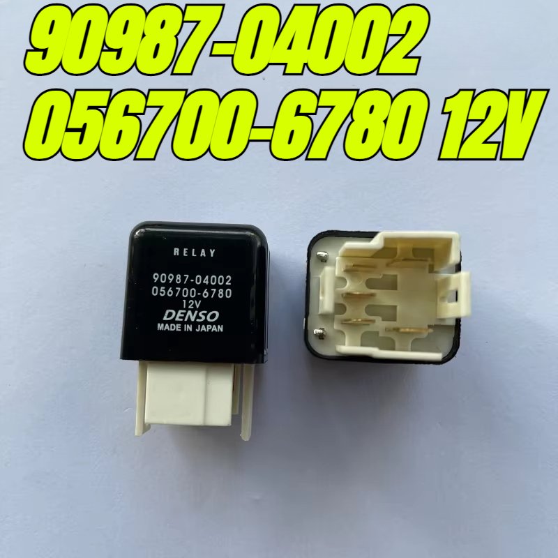 

Совершенно новый оригинал) 1 шт./лот 100% оригинальное реле: 90987-04002 056700 -6780 12 В 5-контактное автомобильное реле