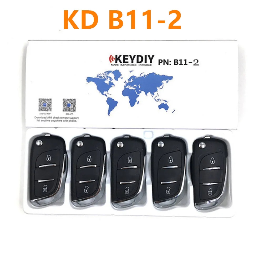 

Универсальный пульт дистанционного управления Keydiy B11 Wire, 2/3 кнопок, автомобильный пульт дистанционного управления для KD200, KD900, KD900 +, URG200, флэш-ключ KD Mini