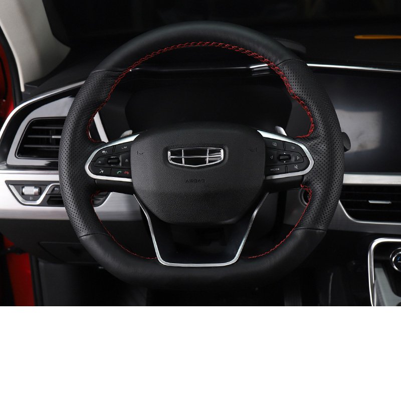 

Чехол для руля из натуральной кожи для Geely Tugella Coolray Belgee X50