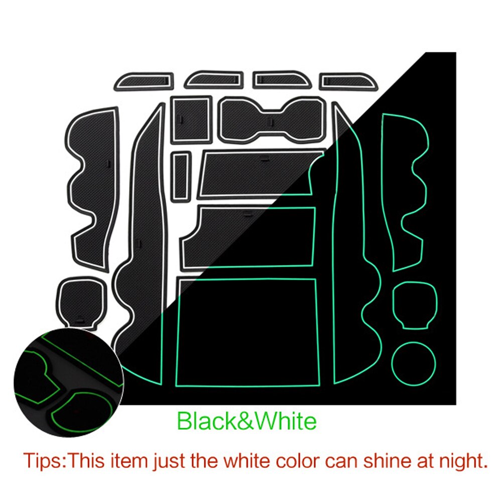 

Резиновый дверной коврик с желобом для Toyota Tacoma N300 TRD 2016 2017 2018 2019, подушка для чашки, слот для хранения ворот, подставка, пыленепроницаемый Стик