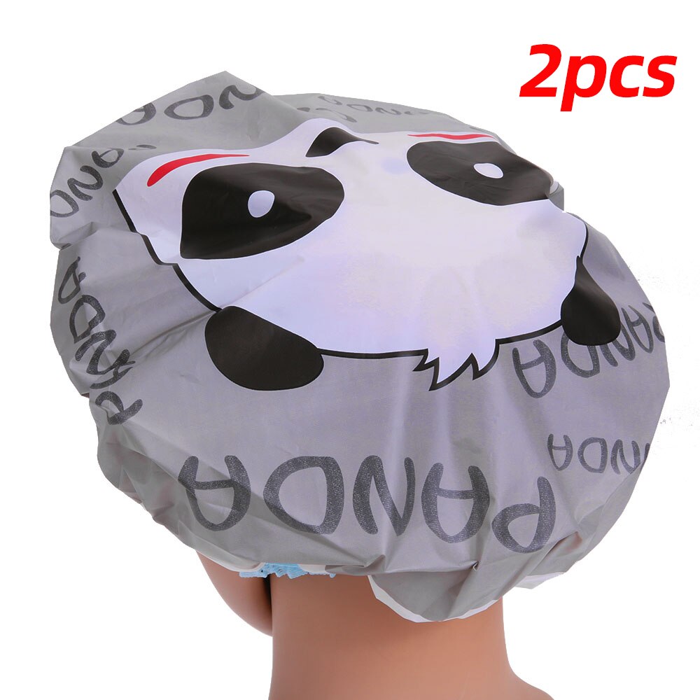 

Женские шапочки для душа Panda 2 шт.