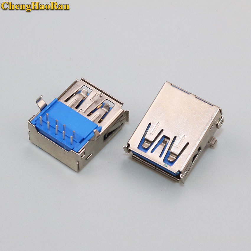 

ChengHaoRan 2 шт. USB 3.0 разъём джек