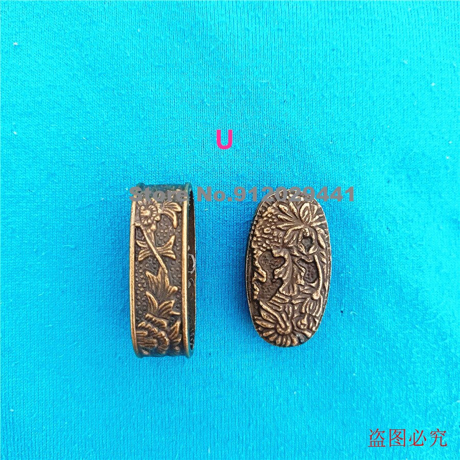 

Металлические fittings для рукоятки японского меча Nice Japan