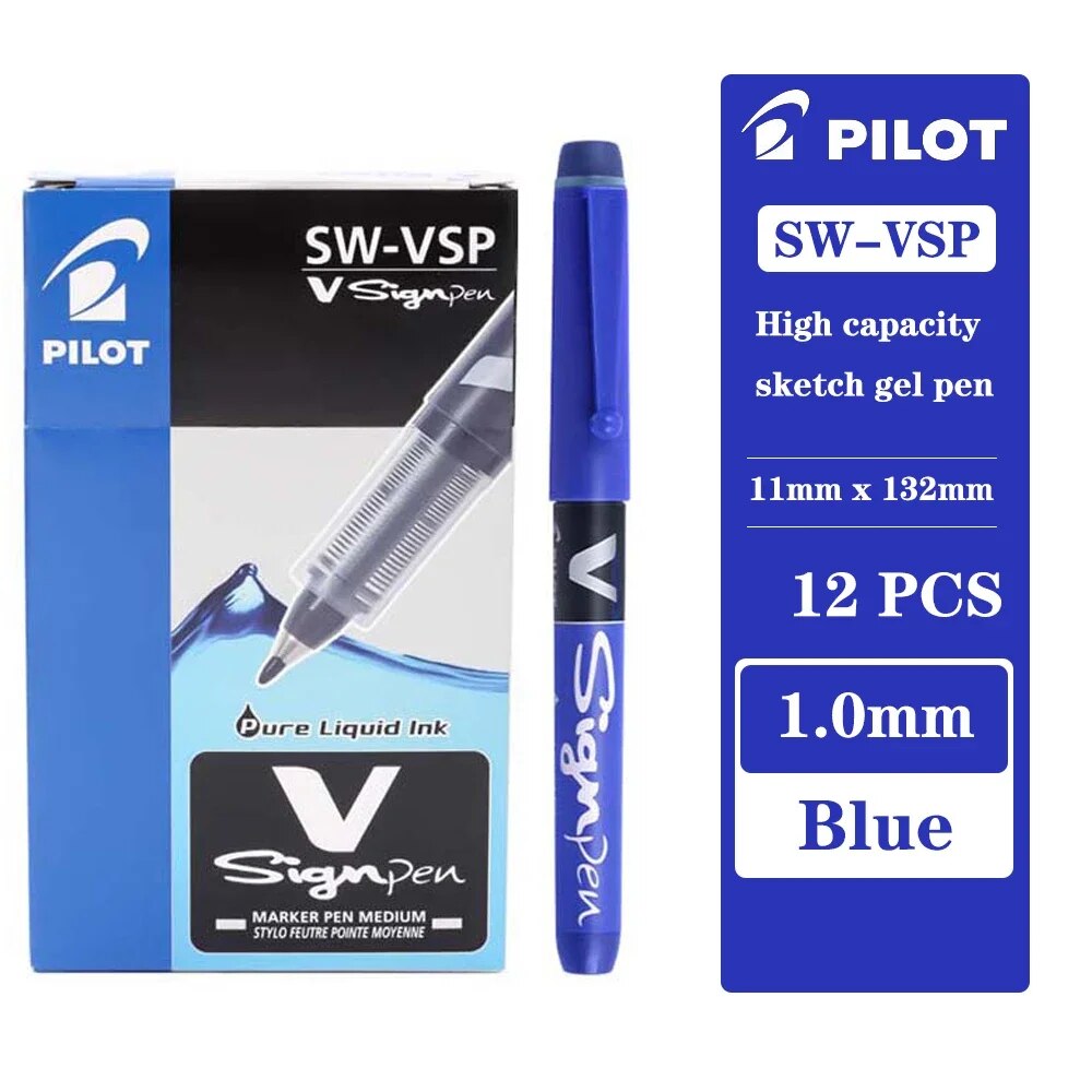 

Гелевые ручки Pilot V-SignPen 0,1 мм
