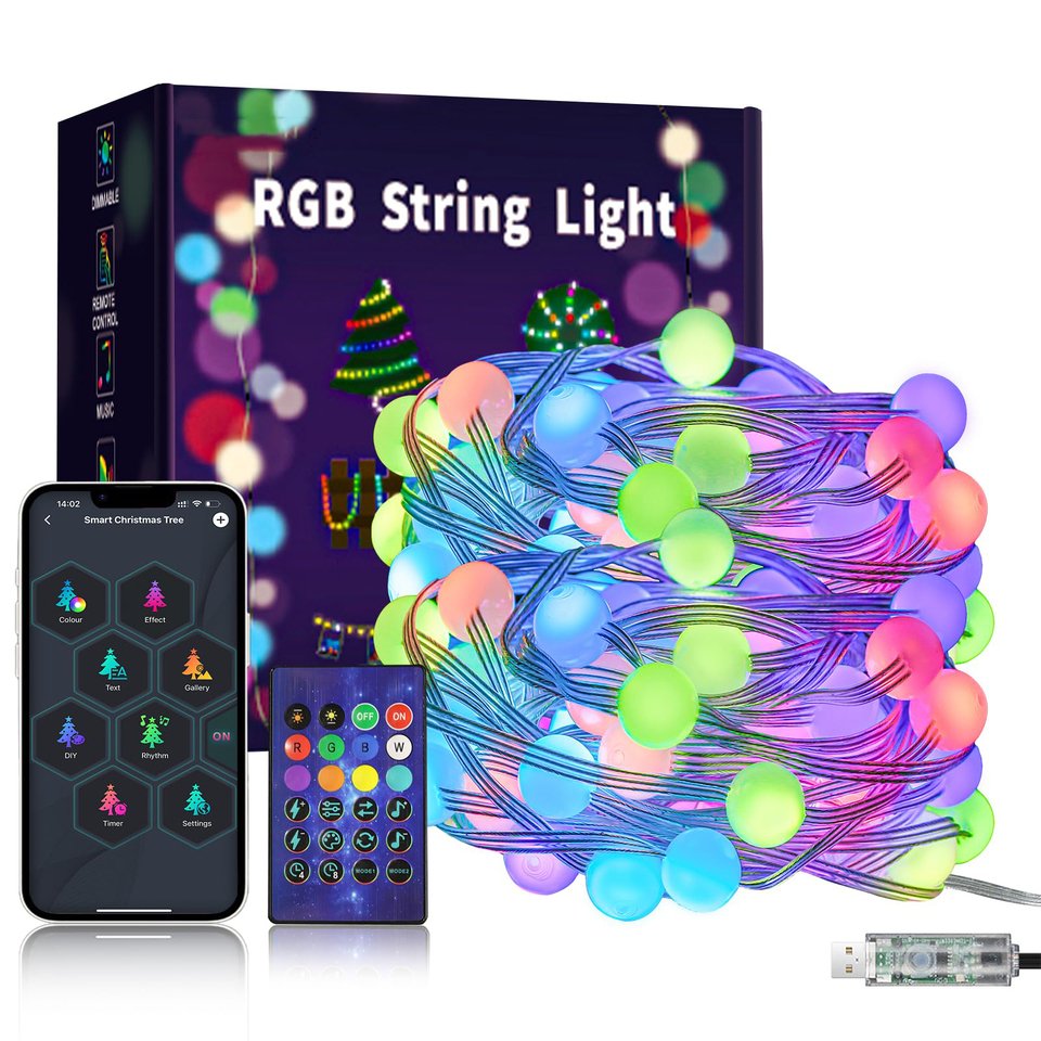 

RGB светодиодная гирлянда Gracefly