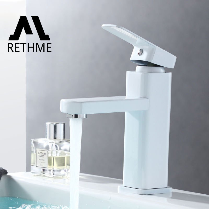 

Смеситель для раковины RETHME белый