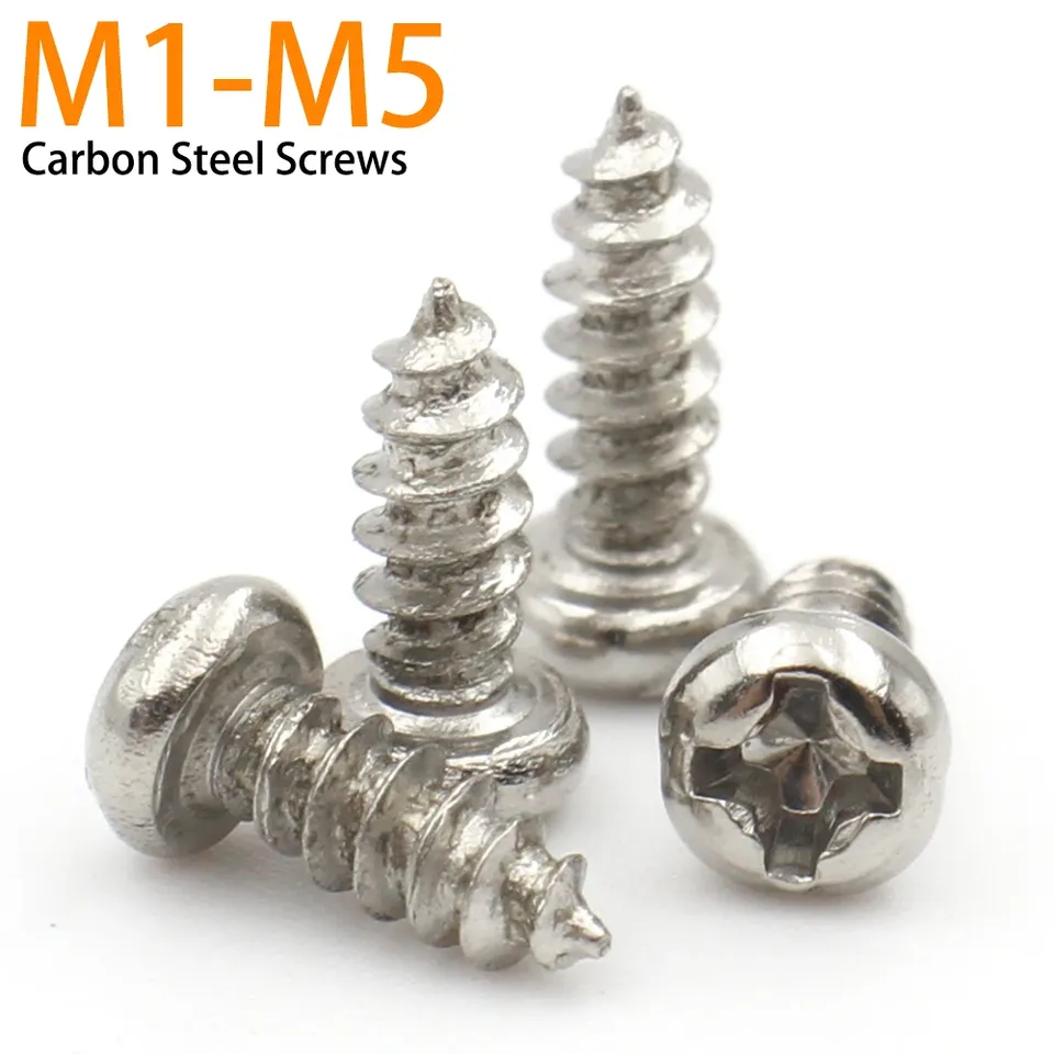 

Zimir Никелированные саморезы из углеродистой стали M1-M5