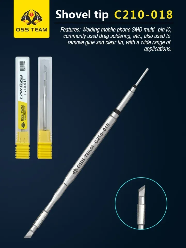 

Запчасти для паяльника TOOKKS C210 C245