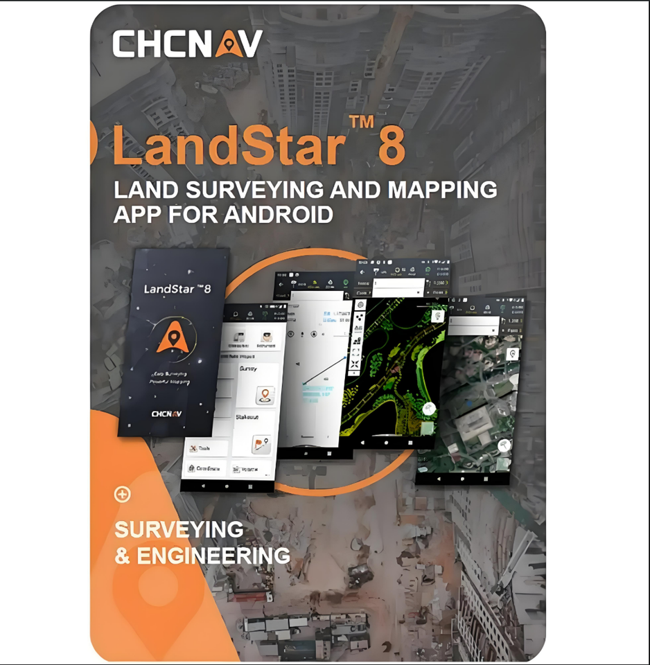 

CHC Landstar8 Android APP 8.0 для геодезии