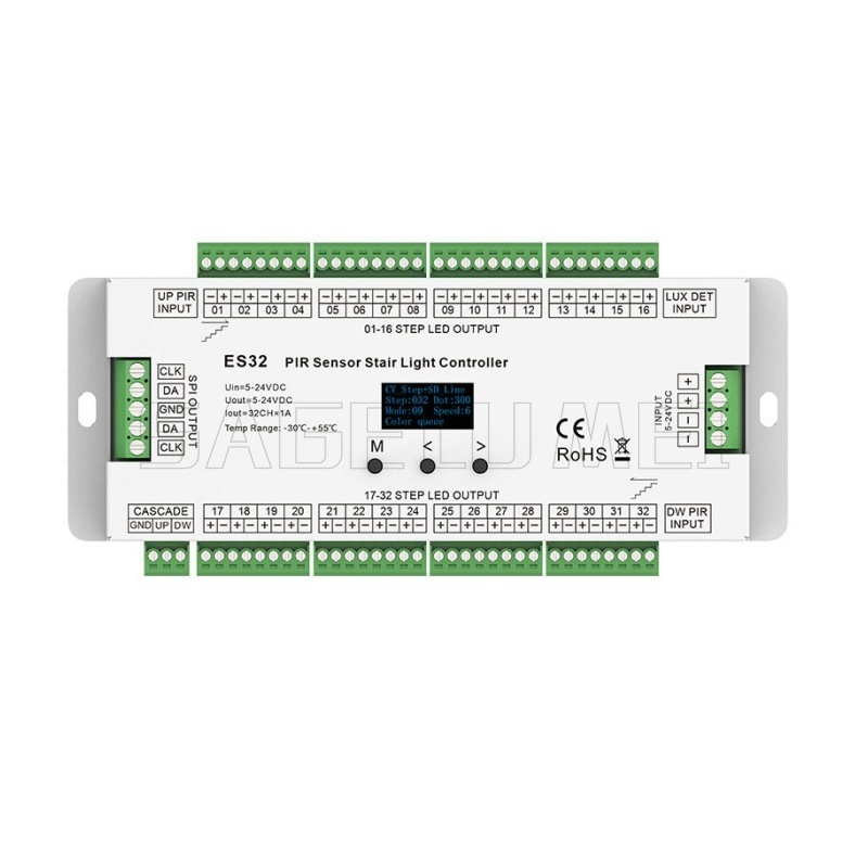 

RGB контроллер освещения SAGE LU MEI ES32