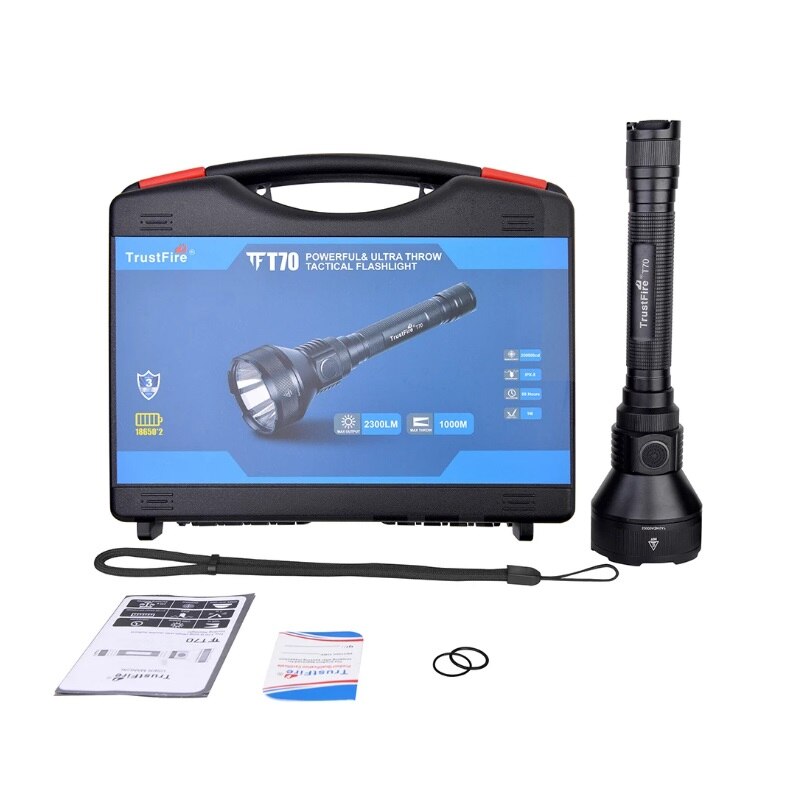 

TrustFire T70 тактический фонарь XHP35