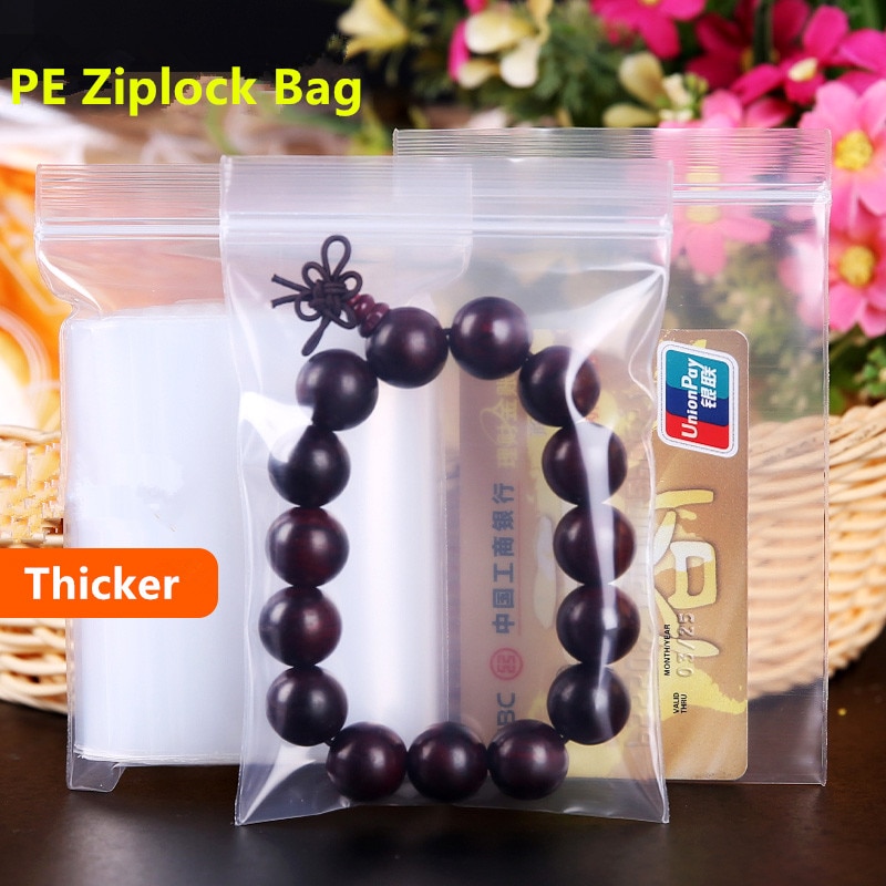 

NIWEISEN Прозрачные пакеты с замком 100 шт