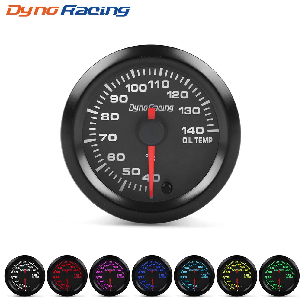 

Dynoracing 2 "52 мм 7 цветов светодиодный Автомобильный датчик температуры масла 40-140 Цельсия масла Температура метровая Скорость мотор с Сенсор BX101490