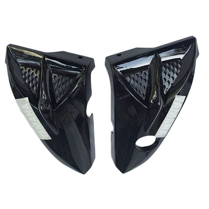 

Для Yamaha JIANSHE YBR125 JYM125 5VL мотоциклетные черные защитные крышки для бака, пластиковые детали, рама, боковые панели, защита топливного бака