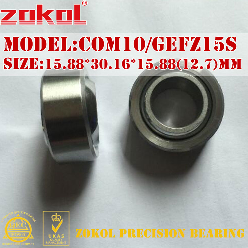 

Подшипник ZOKOL COM10 COM10T GEFZ15S, без обслуживания, простые подшипники 15,88*30,16*15,88 (12,7) мм